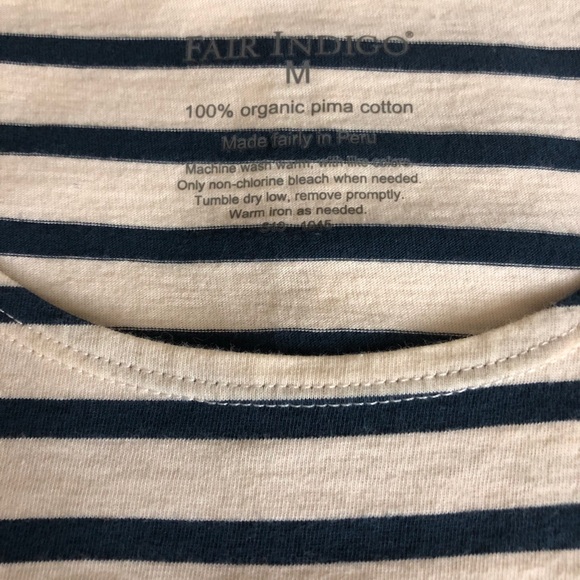Fair Indigo Top Short Sleeve M - Picture 3 of 3